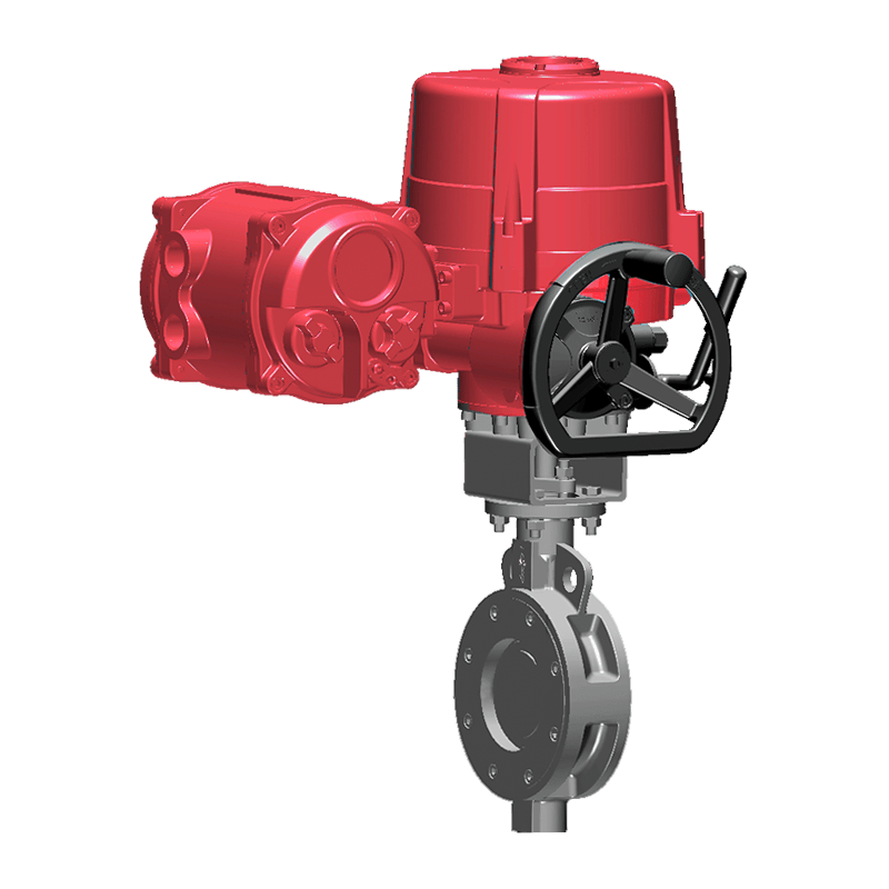 इलेक्ट्रिक हार्ड-सील्ड बटरफ्लाई वाल्व