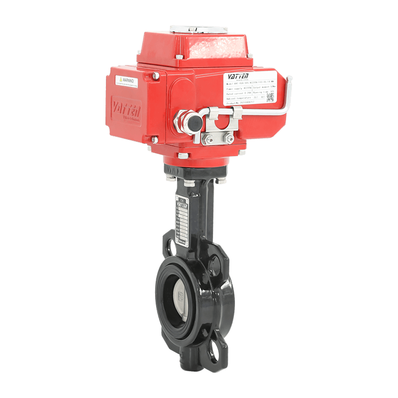 इलेक्ट्रिक वेफर बटरफ्लाई वाल्व