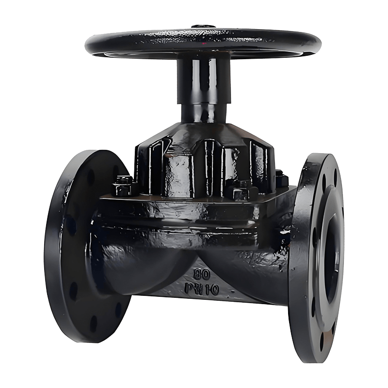 मैनुअल कास्ट आयरन डायाफ्राम वाल्व