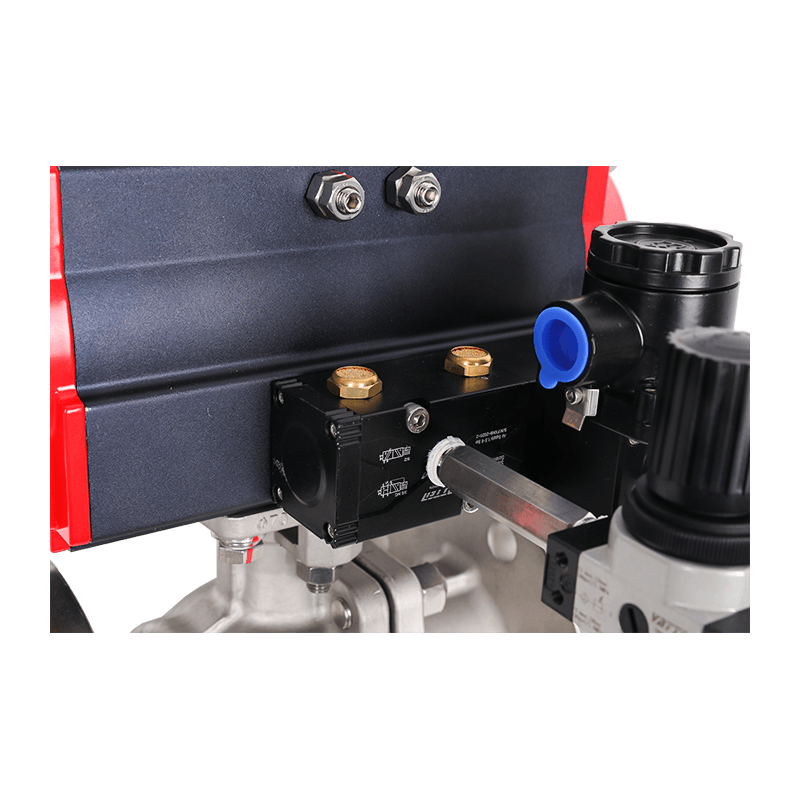 वायवीय विस्फोट रोधी निकला हुआ किनारा गेंद वाल्व