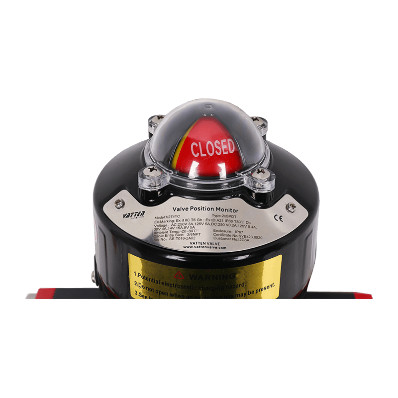 वायवीय विस्फोट रोधी निकला हुआ किनारा गेंद वाल्व