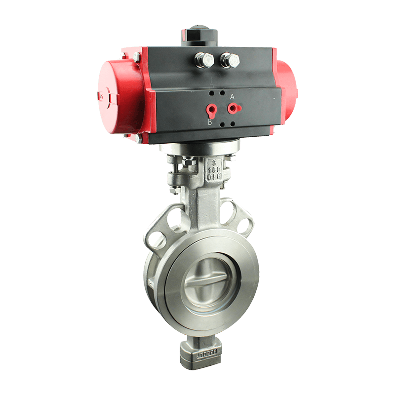 वायवीय हार्ड-सील तितली वाल्व