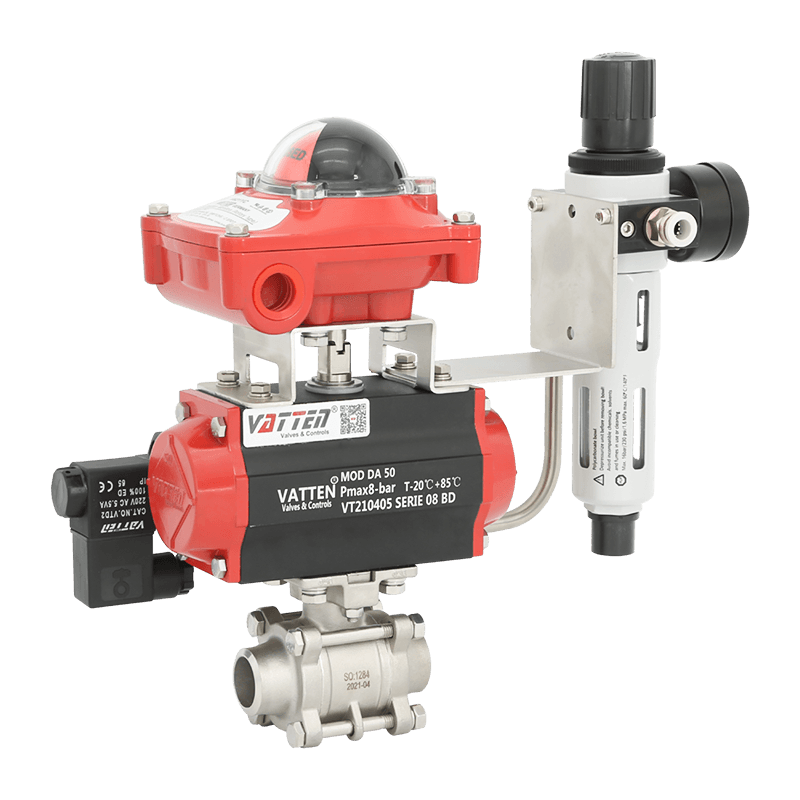 वायवीय वेल्डिंग बॉल वाल्व